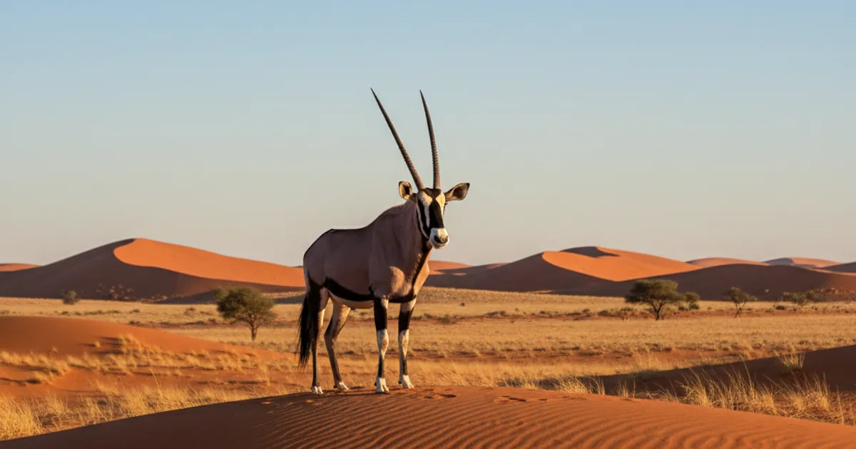 10 Facts About the Gemsbok: The Desert Warrior of Southern Africa