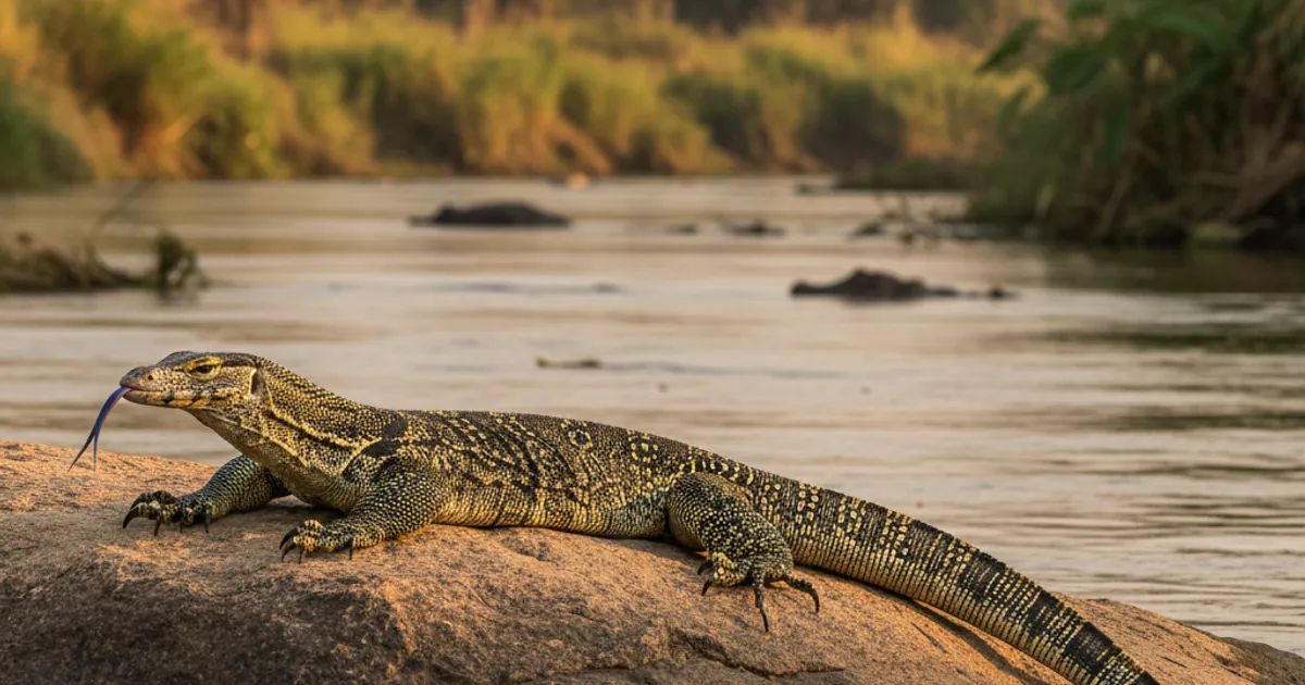 10 Facts About the Nile Monitor: Africa's Largest Lizard